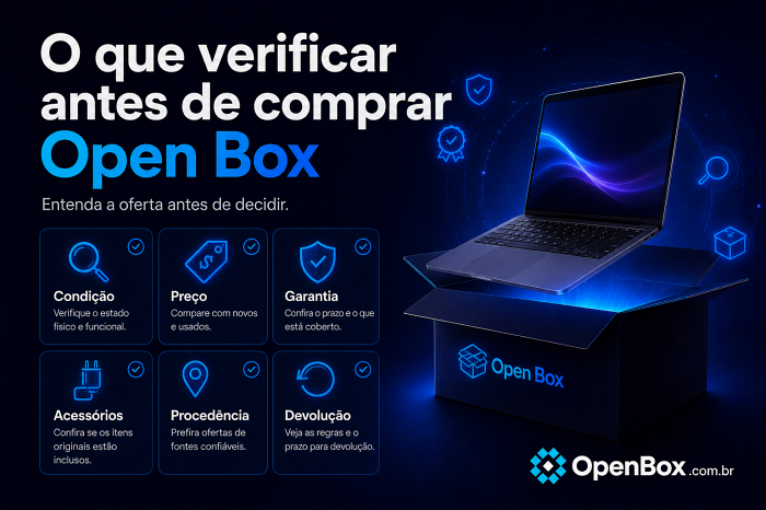 O que é Open Box? Entenda como funciona antes de comprar 4 O QUE E VERIFICAR ANTES DE COMPRAR OPENBOX 1