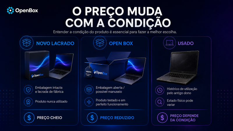 O PRECO MUDA COM A CONDICAO