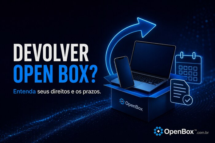 Sim, um produto Open Box pode ser devolvido em diferentes situações. Se a compra foi realizada pela internet ou por outro meio fora do estabelecimento comercial, o consumidor pode exercer o direito de arrependimento dentro do prazo legal. Se o produto apresentar um problema, chegar diferente do anúncio ou não corresponder às condições oferecidas, existem outros caminhos previstos nas regras de proteção ao consumidor. O ponto mais importante é identificar corretamente o motivo da devolução. Arrependimento, defeito e divergência da oferta não são a mesma coisa — e cada situação segue um procedimento diferente. A classificação Open Box não elimina os direitos do consumidor. Ao mesmo tempo, uma característica previamente informada e aceita, como uma pequena marca estética ou a ausência da caixa original, não deve ser tratada depois como se estivesse escondida no anúncio. Neste guia, você vai entender quando a devolução é possível, quais prazos merecem atenção e como registrar o pedido com segurança. [IMAGEM 1 - HERO/DESTACADA: DEVOLVER OPEN BOX?] Resumo em 30 segundos • Em compras online, o direito de arrependimento pode ser exercido em até sete dias, conforme o Código de Defesa do Consumidor. • O consumidor não precisa apresentar um defeito para desistir de uma compra realizada fora do estabelecimento comercial. • O pedido deve ser feito rapidamente e por um canal que permita guardar o protocolo. • Os valores pagos devem ser restituídos; a logística de devolução não deve impor custo ao consumidor no exercício regular do arrependimento. • Produto com defeito segue as regras de garantia e solução do vício, não apenas o prazo de sete dias. • Produto diferente do anúncio pode caracterizar descumprimento da oferta. • Em loja física, a troca por simples mudança de ideia depende da política oferecida pelo estabelecimento. • Condições já informadas, como marca estética, acessório ausente ou embalagem substituída, precisam ser consideradas na análise. A regra prática é: Primeiro identifique a situação. Depois use o prazo e o procedimento corretos. 01. Posso devolver um produto Open Box? Pode, desde que exista uma justificativa legal ou uma condição comercial aplicável à compra. As situações mais comuns são: • desistência de uma compra feita pela internet; • produto entregue com problema de funcionamento; • unidade diferente da condição anunciada; • acessório prometido que não foi enviado; • avaria ou marca não informada; • modelo, cor, capacidade ou voltagem diferente do pedido; • política de troca ou devolução adicional oferecida pelo vendedor. O simples fato de o produto ser Open Box não impede a devolução. Também não significa que qualquer característica típica dessa condição dará direito automático a cancelar a compra depois de todos os prazos. O que foi anunciado, o canal utilizado, o motivo do pedido e o momento em que o consumidor entrou em contato fazem diferença. 02. Open Box tem os mesmos direitos de consumo? Em uma relação de consumo com um fornecedor profissional, a classificação Open Box não afasta a proteção prevista no Código de Defesa do Consumidor. Isso significa que o vendedor deve apresentar informações claras sobre a unidade, cumprir aquilo que foi oferecido e responder pelos problemas que não correspondam ao estado informado ou ao funcionamento esperado. Produtos abertos, de mostruário ou usados também podem possuir garantia legal. O fornecedor precisa detalhar previamente as características conhecidas, como riscos, amassados, peças ausentes ou outra limitação relevante. Se uma marca estética foi mostrada nas fotos e descrita com clareza, ela integra a condição aceita pelo comprador. Se a unidade chega com uma avaria importante que não aparecia no anúncio, a situação é diferente. Nosso guia Open Box pode ter marcas de uso? Entenda o que observar ajuda a separar sinais estéticos aceitáveis de problemas que merecem atenção. Também existe uma ressalva importante: compras realizadas diretamente entre pessoas físicas podem exigir uma análise diferente, porque nem toda venda ocasional configura uma relação de consumo. Este guia trata principalmente de compras feitas com lojas, varejistas, marketplaces e outros fornecedores profissionais. 03. Como funciona o arrependimento em uma compra online? O Código de Defesa do Consumidor prevê o direito de arrependimento para contratos celebrados fora do estabelecimento comercial, especialmente em compras realizadas pela internet, por telefone ou em domicílio. Nesse caso, o consumidor pode desistir sem precisar demonstrar que o produto apresenta defeito. É uma proteção ligada à forma da contratação: como o comprador não teve contato presencial completo com o produto antes de decidir, a legislação estabelece um período para reconsiderar a compra. Em um Open Box, isso é especialmente relevante porque fotos, descrições e critérios de condição influenciam muito a decisão. Se você comprou online e percebeu que a unidade não combina com sua expectativa, não espere o prazo terminar para procurar a loja. Direito de arrependimento não depende de defeito. Depende do canal de compra e do prazo. 04. Como contar o prazo de sete dias? O artigo 49 do Código de Defesa do Consumidor estabelece sete dias contados da assinatura do contrato ou do recebimento do produto ou serviço. Na compra online de um produto, a referência prática mais importante é a data em que a entrega foi efetivamente recebida. O ideal é comunicar a desistência assim que a decisão for tomada. Não deixe para o último momento e não dependa apenas de uma conversa que não possa ser comprovada. Faça o pedido por um canal oficial, como: • área do pedido no site ou aplicativo; • formulário de atendimento; • e-mail; • chat com protocolo; • central de atendimento indicada pelo vendedor. Guarde a confirmação do envio e do recebimento da solicitação. [IMAGEM 2 AQUI - após a seção 04: COMPRA ONLINE / 7 DIAS] 05. Preciso explicar por que desisti? No exercício regular do direito de arrependimento, o consumidor não precisa comprovar defeito nem apresentar uma justificativa técnica para cancelar uma compra realizada fora do estabelecimento comercial. O vendedor pode solicitar informações para organizar a logística, compreender a experiência ou melhorar o atendimento. Isso não transforma a desistência em um pedido de garantia. Mesmo assim, descreva o pedido de forma objetiva: Solicito o cancelamento da compra e a devolução do produto dentro do prazo do direito de arrependimento. Inclua o número do pedido, a data de recebimento e seus dados de contato. Evite mensagens longas que misturem vários assuntos e possam dificultar a compreensão do que está sendo solicitado. 06. O frete e os valores pagos devem ser devolvidos? Quando o direito de arrependimento é exercido corretamente, os valores pagos na compra devem ser restituídos. As orientações oficiais de defesa do consumidor consideram que isso inclui o valor do frete da compra. O procedimento de logística reversa também não deve transferir ao consumidor um custo necessário para exercer o direito. O Decreto do Comércio Eletrônico determina que o fornecedor informe meios claros para o arrependimento, permita o uso da mesma ferramenta empregada na contratação e confirme imediatamente o recebimento da manifestação. Em compras pagas com cartão, o estorno pode aparecer conforme o processamento da administradora e o fechamento da fatura. Por isso, guarde a confirmação da loja e acompanhe o lançamento. Se o pagamento foi feito por outro meio, verifique o prazo informado para restituição e mantenha o comprovante até a conclusão. 07. Arrependimento, defeito e divergência são situações diferentes É comum usar a palavra “devolução” para problemas muito diferentes. Separar as situações ajuda a escolher o caminho correto. Arrependimento O consumidor desiste de uma compra realizada fora do estabelecimento comercial dentro do prazo legal. Não é necessário que exista defeito. Problema ou defeito O produto apresenta falha, mau funcionamento ou outro vício. Nesse caso, aplicam-se as regras de garantia e de solução do problema. Divergência da oferta A unidade recebida não corresponde ao que foi anunciado: condição diferente, acessório prometido ausente, modelo incorreto, avaria não informada ou outra diferença relevante. Essa distinção evita dois erros: • esperar o prazo de garantia quando ainda existe um arrependimento simples a comunicar; • imaginar que todo defeito precisa ser resolvido apenas dentro dos sete dias. [IMAGEM 3 AQUI - após a seção 07: ARREPENDIMENTO ≠ DEFEITO] 08. E se o produto chegar diferente do anúncio? A oferta apresentada pelo vendedor integra a compra. Se o anúncio informava uma unidade sem marcas relevantes, com carregador original e caixa preservada, o produto entregue precisa corresponder a essa descrição. Uma divergência pode aparecer de várias formas: • risco ou amassado não mostrado; • tela, carcaça ou peça danificada; • acessório anunciado que não acompanha; • embalagem em condição diferente da descrita; • modelo, capacidade, cor ou voltagem incorretos; • classificação estética incompatível com as fotos; • sinais de reparo não informados. Nessas situações, registre a diferença antes de continuar usando o produto e contate o vendedor. O Código de Defesa do Consumidor prevê alternativas quando o fornecedor não cumpre a oferta, incluindo exigir o cumprimento, aceitar produto equivalente ou rescindir a compra com restituição do valor, conforme o caso. Para reduzir discussões, guarde a página da oferta, as fotos e a descrição específica da unidade. Em produtos Open Box, esses registros são particularmente importantes porque cada peça pode ter uma condição própria. Veja também Open Box vem com todos os acessórios? e Open Box vem na caixa original? para saber o que precisa estar claro antes da compra. 09. E se o produto apresentar defeito? Um problema de funcionamento não deve ser confundido com simples arrependimento. A garantia legal existe independentemente de um certificado escrito. Para vícios aparentes ou de fácil constatação, o prazo para reclamar é de 30 dias em produtos não duráveis e 90 dias em produtos duráveis, contado da entrega efetiva. Em vícios ocultos, o prazo começa quando o problema fica evidenciado. Eletrônicos, eletrodomésticos, móveis e outros bens de uso prolongado normalmente são produtos duráveis. Após a reclamação, o fornecedor possui, em regra, até 30 dias para sanar o vício. Se a solução não ocorrer dentro do prazo aplicável, o consumidor pode escolher entre substituição, restituição do valor ou abatimento proporcional, sem prejuízo de situações legais que permitam uma providência imediata. O fato de o produto ser Open Box não autoriza o vendedor a ignorar um defeito não informado. Entretanto, uma limitação estética previamente descrita e aceita deve ser analisada de maneira diferente de uma falha funcional inesperada. Nosso guia Open Box tem garantia? Entenda seus direitos antes de comprar aprofunda esse tema. 10. Posso devolver se comprei em uma loja física? Em uma compra presencial, a simples mudança de ideia não cria automaticamente o mesmo direito de arrependimento aplicável às compras realizadas fora do estabelecimento. A troca ou devolução de um produto em perfeito estado dependerá da política oferecida pela loja. Se o vendedor prometeu essa possibilidade no anúncio, no cupom, na nota ou durante a venda, a condição informada deve ser cumprida. Isso não elimina os direitos relacionados a defeito, vício ou descumprimento da oferta. Em resumo: • compra online: pode existir direito de arrependimento dentro do prazo legal; • compra presencial: mudança de ideia depende da política da loja; • defeito ou oferta descumprida: existem proteções próprias, independentemente de ser Open Box. 11. Abrir a embalagem impede a devolução? Não trate a embalagem aberta como uma perda automática de qualquer direito. O direito de arrependimento existe justamente porque, em uma compra à distância, o consumidor não teve a mesma oportunidade de examinar o produto presencialmente antes da contratação. Ainda assim, use apenas o necessário para verificar a unidade. Preserve o produto, os acessórios, manuais, etiquetas e materiais recebidos. Evite uso prolongado, instalação desnecessária, dano, alteração de configurações irreversíveis ou qualquer conduta que ultrapasse uma conferência razoável. Em um produto Open Box, a caixa original pode já estar aberta, danificada ou até ser substituída. O que importa é respeitar a condição recebida e seguir as orientações de devolução sem criar novos danos. Se houver dados pessoais no aparelho, faça backup e restaure o dispositivo conforme a orientação do fabricante antes do envio. Remova contas, senhas, cartões de memória e chips. 12. Como solicitar a devolução passo a passo 1. Identifique o motivo Defina se o pedido é por arrependimento, defeito, avaria no transporte, divergência da oferta ou política comercial da loja. 2. Verifique a data Confirme quando o produto foi recebido e não deixe o prazo legal ou contratual terminar. 3. Entre no canal oficial Use a área do pedido, e-mail, formulário, chat ou telefone indicado pelo vendedor. Se for marketplace, comece pelo próprio pedido para manter o histórico centralizado. 4. Faça um pedido objetivo Informe número do pedido, produto, data de entrega e solução solicitada. Em caso de divergência ou dano, descreva exatamente o que foi encontrado. 5. Registre as evidências Salve protocolos, e-mails, capturas de tela, fotos, vídeos e comprovantes. 6. Aguarde a orientação de postagem ou coleta Não envie o produto para um endereço não confirmado. Siga o código de postagem, a etiqueta ou o procedimento oficial fornecido. 7. Prepare a unidade Inclua os itens recebidos, proteja o produto, remova dados pessoais e fotografe a embalagem antes do envio. 8. Acompanhe a restituição Guarde o comprovante de postagem ou coleta e acompanhe o estorno ou reembolso até a conclusão. [IMAGEM 4 AQUI - após a seção 12: REGISTRE O PEDIDO] 13. Quais documentos e provas devo guardar? Mantenha reunidos: • número e confirmação do pedido; • nota fiscal ou documento equivalente; • descrição e fotos da oferta; • condição informada para a unidade; • lista de acessórios; • data e comprovante de entrega; • fotos ou vídeo da abertura, quando disponíveis; • imagens do problema ou da divergência; • protocolo da solicitação; • instruções de logística reversa; • comprovante de postagem ou coleta; • confirmação de cancelamento e reembolso. Você não precisa transformar toda compra em um processo burocrático. A ideia é guardar aquilo que comprova o que foi oferecido, o que chegou e quando você procurou o vendedor. O guia Recebeu um produto Open Box? Veja o que verificar primeiro apresenta um roteiro completo para a conferência da entrega. 14. O que fazer se o vendedor negar a devolução? Primeiro, peça que a negativa seja apresentada por escrito e identifique o motivo informado. Depois: • responda pelo mesmo canal, mencionando o número do pedido e a data da solicitação; • envie novamente os comprovantes relevantes; • registre a demanda no atendimento oficial da empresa; • se houver marketplace, utilize também a mediação da plataforma; • procure o Consumidor.gov.br quando a empresa participar do serviço; • contate o Procon do seu estado ou município; • em situações mais complexas ou de maior valor, busque orientação jurídica adequada. Não devolva o produto por conta própria para um endereço desconhecido e não descarte os documentos enquanto o caso estiver aberto. Prazo comunicado e protocolo guardado valem mais do que uma conversa sem registro. 15. Como evitar problemas em uma devolução Open Box? Alguns cuidados reduzem conflitos: • leia a condição antes de pagar; • salve o anúncio da unidade; • confira o produto assim que chegar; • não prolongue o uso se já decidiu desistir; • preserve acessórios, documentos e proteções; • comunique o pedido dentro do prazo; • use somente canais oficiais; • fotografe o produto e a embalagem antes da postagem; • remova dados pessoais; • acompanhe a entrega ao vendedor e o reembolso. Antes da compra, use também nosso guia Como comprar Open Box com segurança? para verificar vendedor, condição, acessórios, garantia e política de devolução. Perguntas frequentes Produto Open Box comprado online pode ser devolvido sem defeito? Sim. Se a contratação ocorreu fora do estabelecimento comercial e o pedido foi feito dentro do prazo legal de arrependimento, não é necessário que o produto apresente defeito. O prazo de sete dias começa na compra ou na entrega? O Código de Defesa do Consumidor menciona a assinatura do contrato ou o recebimento do produto ou serviço. Em compras online de produtos, registre a data de entrega e comunique a desistência sem demora. Preciso pagar o frete de devolução? No exercício regular do direito de arrependimento, a devolução não deve impor custo ao consumidor. Aguarde a orientação oficial de coleta ou postagem do vendedor. Posso devolver um Open Box porque ele tem uma marca estética? Depende. Em compra online dentro do prazo de arrependimento, você pode desistir sem precisar apontar defeito. Fora desse contexto, será importante saber se a marca foi informada e aceita ou se representa uma divergência da oferta. A ausência da caixa original impede a devolução? Não automaticamente, especialmente quando o anúncio já informava que a caixa original não acompanharia o produto. Preserve a embalagem e os materiais que efetivamente foram entregues. Produto Open Box com defeito precisa ser devolvido em sete dias? Não necessariamente. Defeitos seguem também os prazos e procedimentos da garantia legal. Comunique o problema assim que ele for identificado e guarde o protocolo. A loja física precisa aceitar a devolução porque mudei de ideia? Em regra, não. Para produto em perfeito estado comprado presencialmente, a troca ou devolução por mudança de ideia depende da política oferecida pela loja. Defeitos e oferta descumprida seguem regras próprias. Posso devolver se faltar um acessório anunciado? A ausência de um item prometido pode caracterizar descumprimento da oferta. Registre o que faltou, salve o anúncio e procure o vendedor para exigir uma solução adequada. O vendedor pode dizer que Open Box não tem troca nem garantia? Uma declaração genérica não elimina direitos previstos em uma relação de consumo. Características previamente informadas podem limitar reclamações sobre aqueles pontos específicos, mas problemas não divulgados, falhas e descumprimento da oferta devem ser analisados conforme o caso. Conclusão Um produto Open Box pode ser devolvido, mas a resposta correta depende da situação. Se a compra foi feita online e o consumidor está dentro do prazo legal, pode existir o direito de arrependimento sem necessidade de demonstrar defeito. Se a unidade apresenta falha, a questão passa pelas regras de garantia. Se chegou diferente do anúncio, pode haver descumprimento da oferta. Em uma compra presencial de produto em perfeito estado, a mudança de ideia dependerá da política prometida pela loja. Por isso, o melhor caminho é simples: identifique o motivo, respeite o prazo, use o canal oficial e guarde o protocolo. A expressão Open Box descreve a condição comercial do produto; não autoriza esconder problemas nem representa renúncia automática aos direitos do consumidor. Informação clara e registro correto tornam a decisão mais segura. Continue aprendendo Como comprar Open Box com segurança? Veja o que conferir antes de finalizar a compra. Recebeu um produto Open Box? Use um checklist completo assim que a entrega chegar. Open Box tem garantia? Entenda os prazos e as formas de proteção. Open Box pode ter marcas de uso? Saiba o que é aceitável e o que merece atenção. Biblioteca OpenBlog: Este guia integra o projeto editorial da OpenBox dedicado a construir a principal referência em língua portuguesa sobre produtos Open Box.