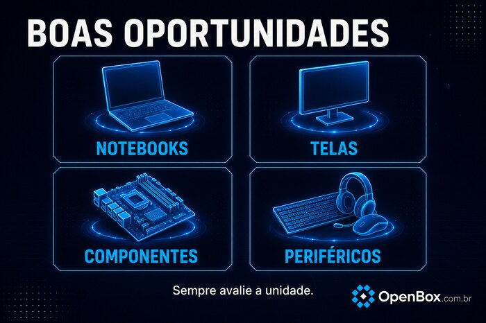 Quais produtos valem mais a pena comprar Open Box? 2 categorias-open-box-melhores-oportunidades
