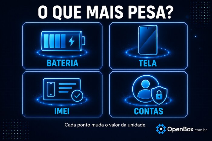 Celular Open Box vale a pena? Veja o que verificar 2 celular-open-box-pontos-importantes-O-que-mais-pesa
